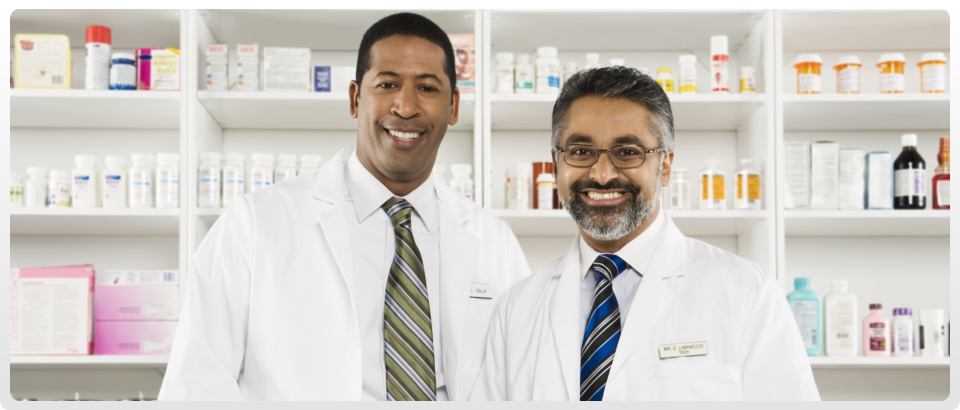 two male pharmacist