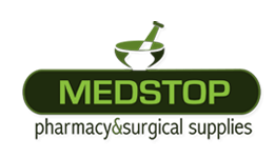 Med Stop Pharmacy Logo